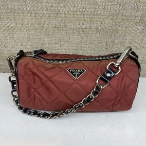 Mini Prada cylinder bag